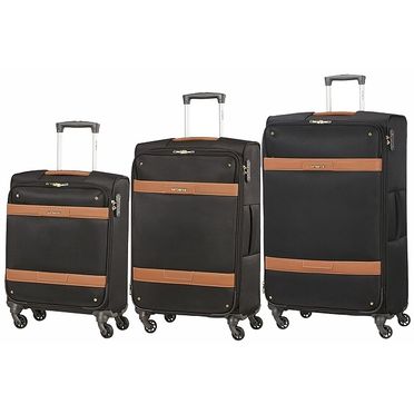 Sada cestovných kufrov Samsonite - Cadell 3-Set Spinner Exp. /Black