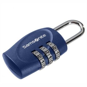 Visiaci zámok s 3 kódmi Samsonite - Safe 3 Combi Lock