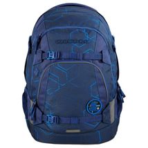 Školská taška Coocazoo - MATE Blue Motion + Štýlové slúchadlá zdarma