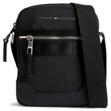 Taška na rameno Tommy Hilfiger - TH Elevated Nylon Mini /Čierna