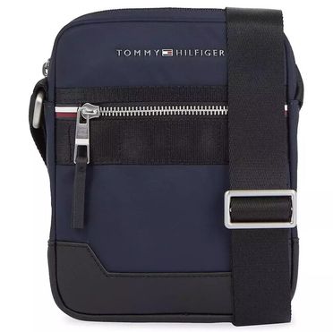 Taška na rameno Tommy Hilfiger - TH Elevated Nylon Mini /Modrá