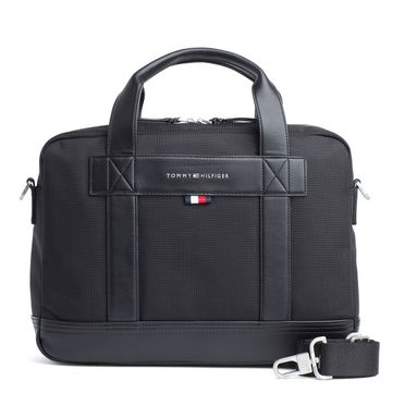 Elegantná taška na notebook Tommy Hilfiger - Tailored Nylon Computer Bag