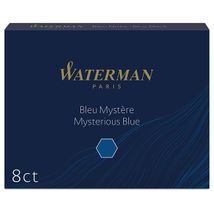 Atramentové bombičky Waterman - štandardné dlhé – Blue-black