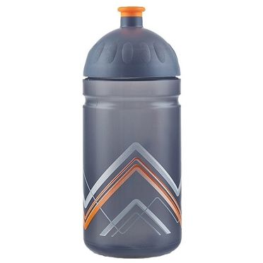 Plastová fľaška Zdravá lahev - Bike 0,5 l / Oranžová