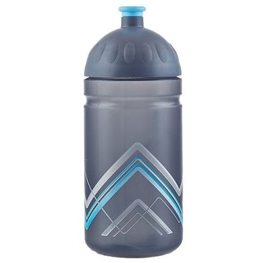 Zdravá lahev - Plastová fľaška na nápoj 0,5 l Bike / Modrá