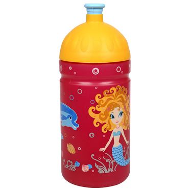Zdravá lahev - Plastová fľaška na nápoj 0,5 l / Morská panna